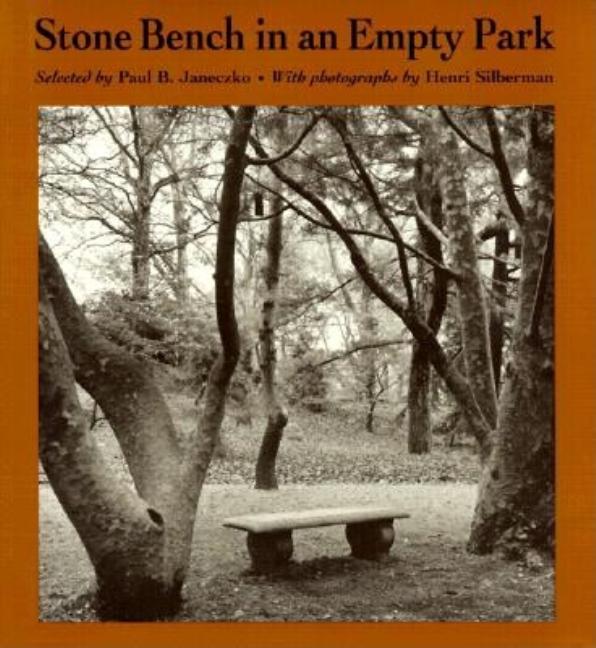 Stone Bench in an Empty Park