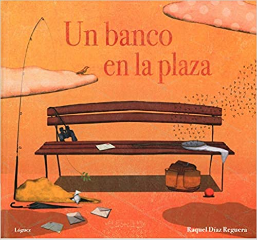 Un banco en la plaza