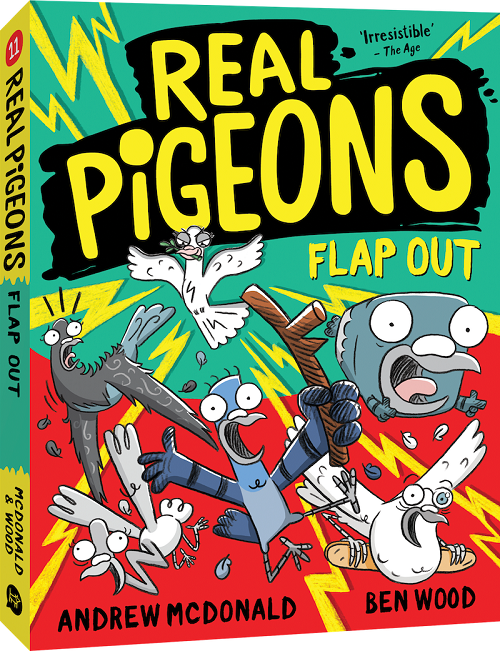 Real Pigeons Flap Out